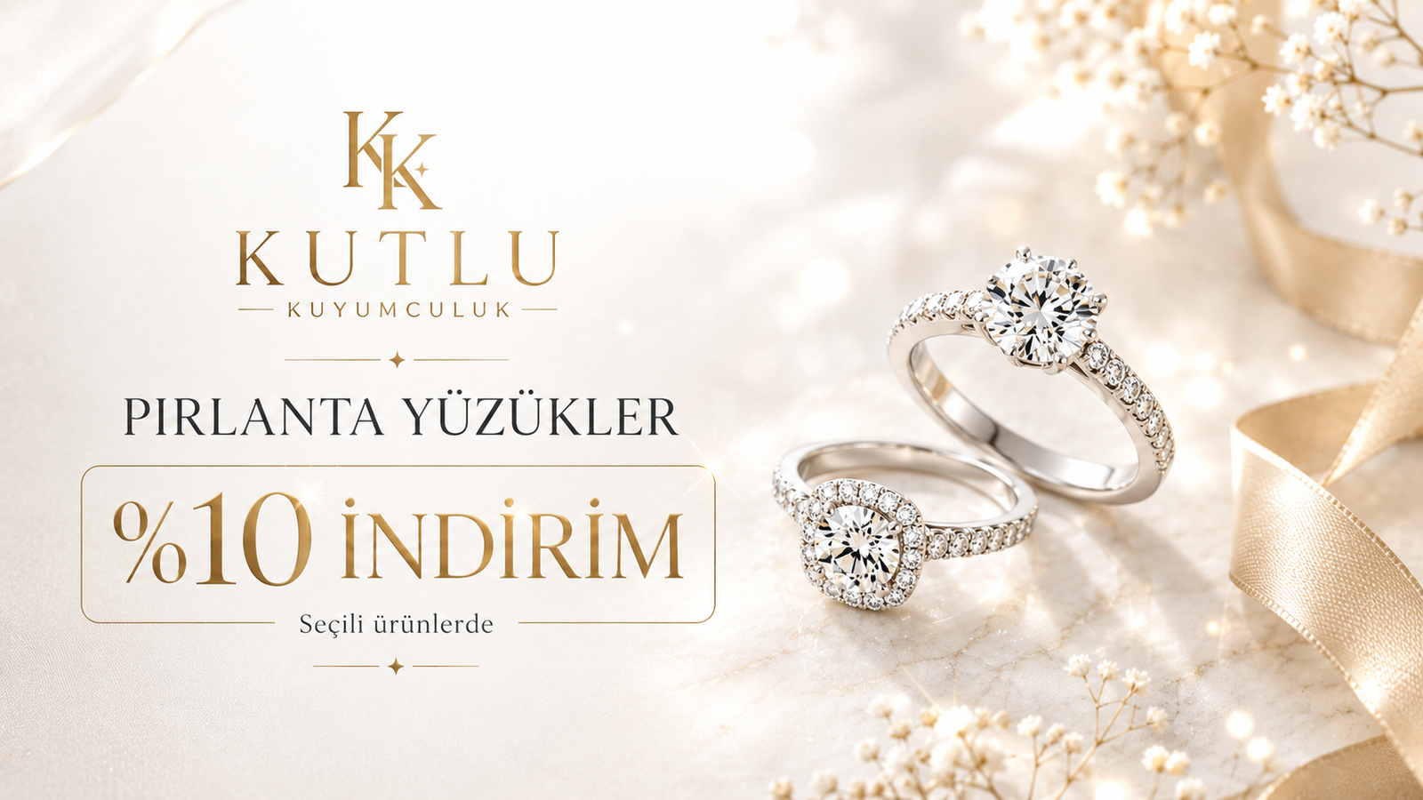 Kutlu Kuyumculuk kampanya bannerı 2